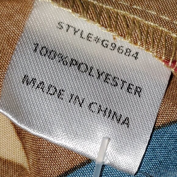 BNWT Jodifl Los Angeles  Multicolor Abstract Blouse- Size Large - Picture 5 of 8